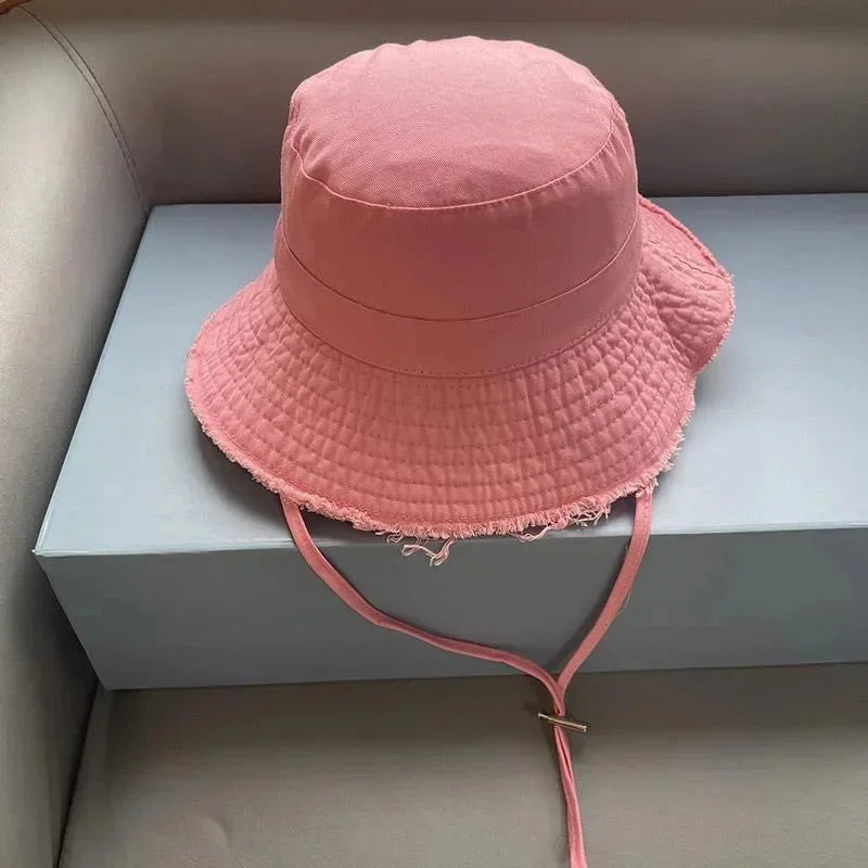 Premium Stylish Luxury Bucket Beach Hat for Summer Fashion