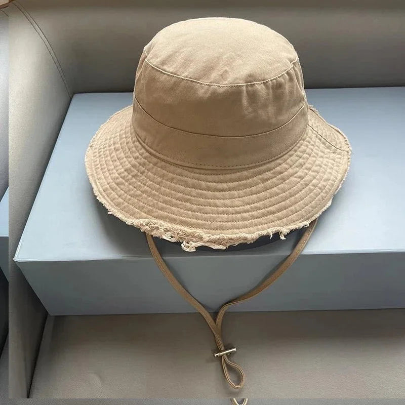 Premium Stylish Luxury Bucket Beach Hat for Summer Fashion