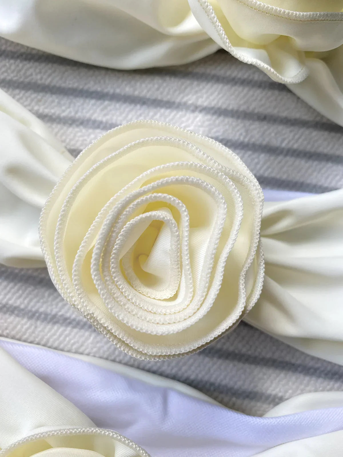 Premium Oceana One Piece Swimsuit in White and Pink for Women