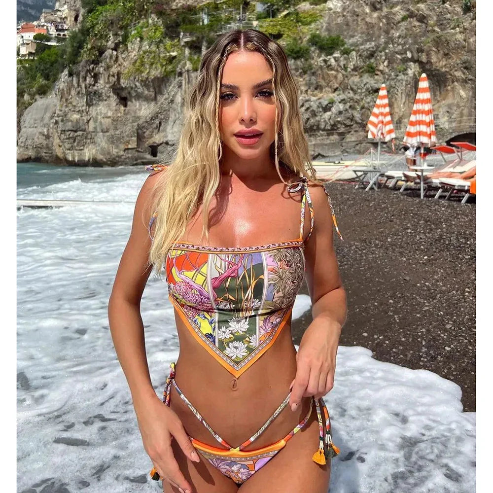 Premium Gemma Two Piece Swimsuit for Stylish Beach Looks