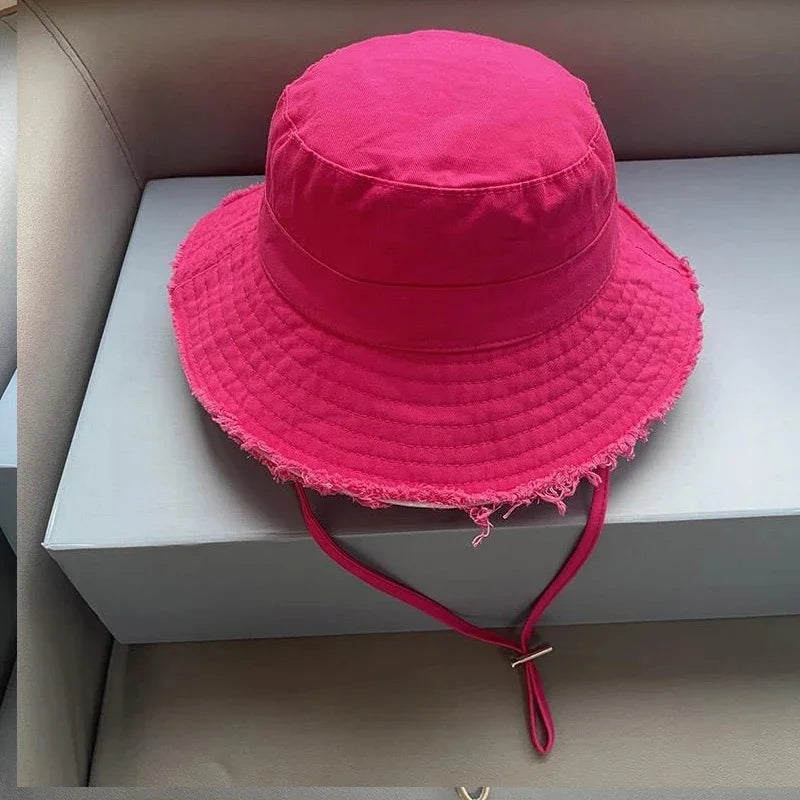 Premium Stylish Luxury Bucket Beach Hat for Summer Fashion