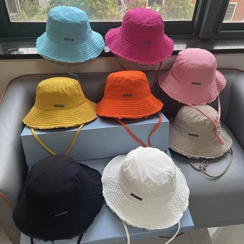 Premium Stylish Luxury Bucket Beach Hat for Summer Fashion