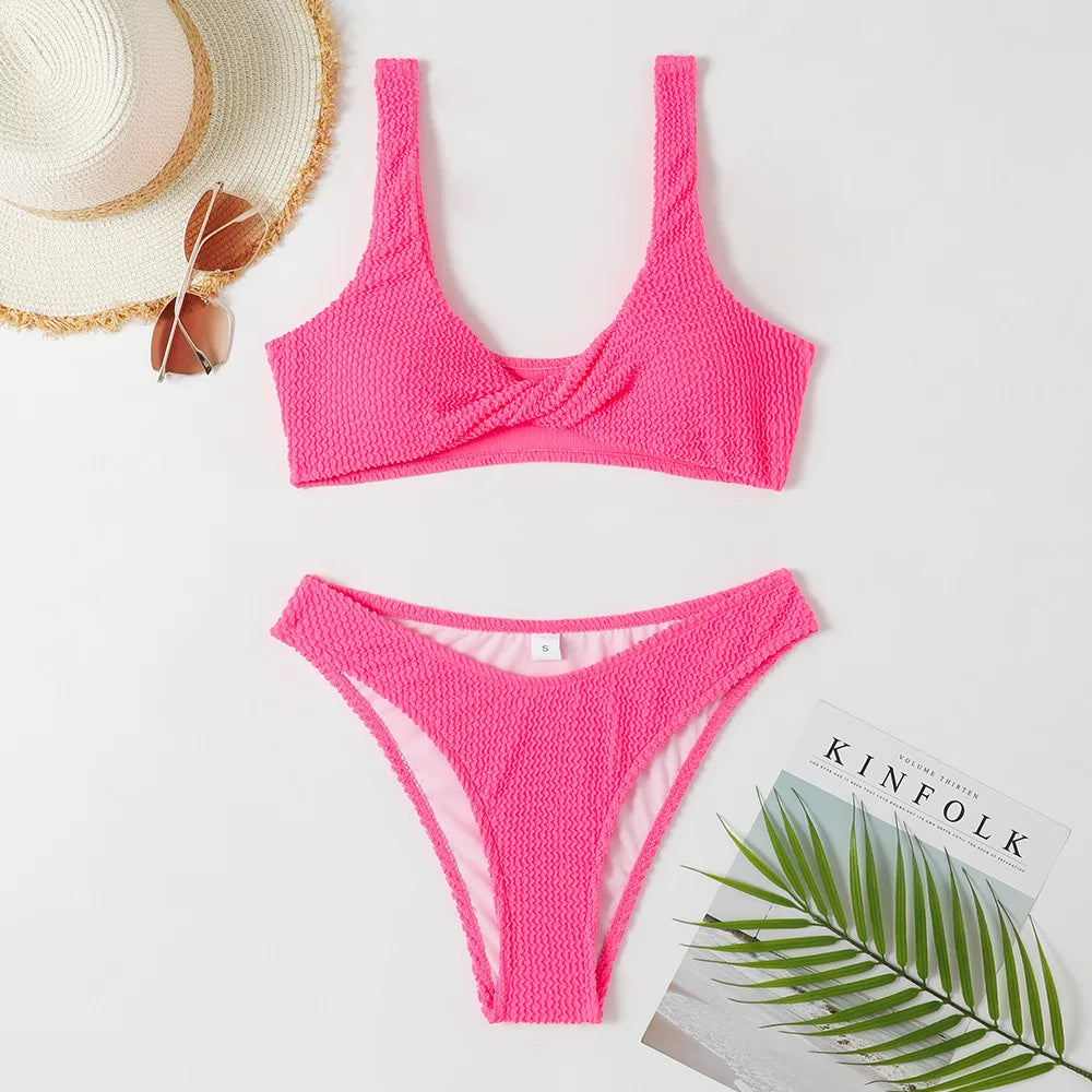 Premium Flava Comfort Two Piece Swimsuit for Stylish Beach Days