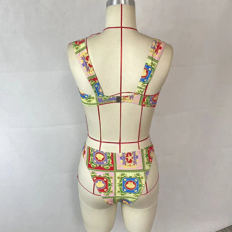 Premium Lala Bae Two Piece Swimsuit For Ultimate Beach Style