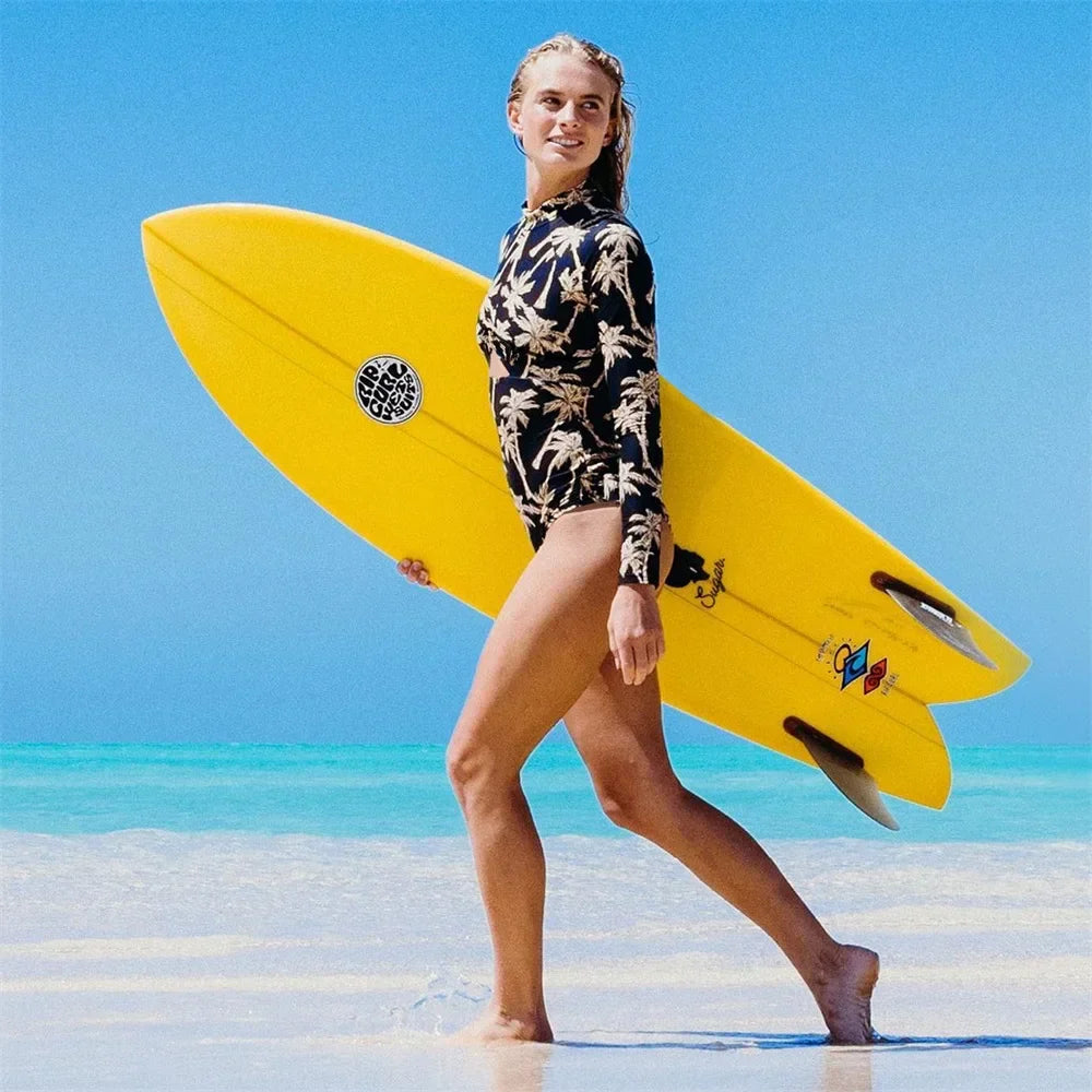 Premium Aurie One Piece Long Sleeve Swimsuit for Women