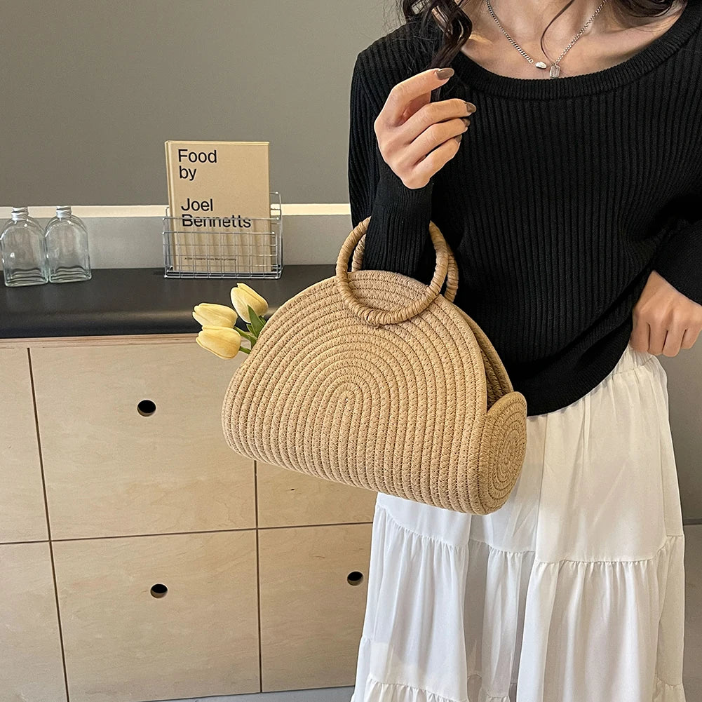 Premium Handwoven Clutch Purse for Stylish Beach Days
