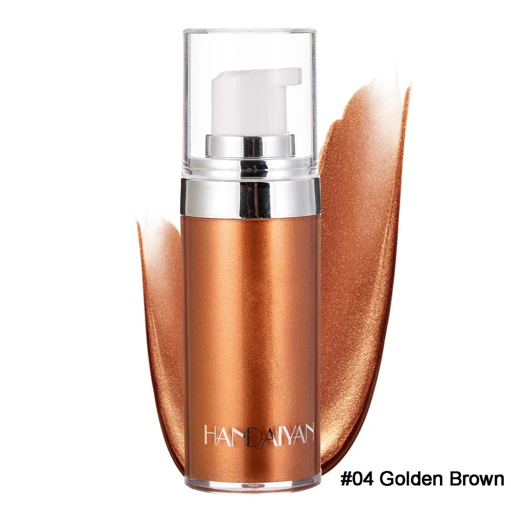 Premium Liquid Highlighter Body Shimmer for Radiant Skin Shine