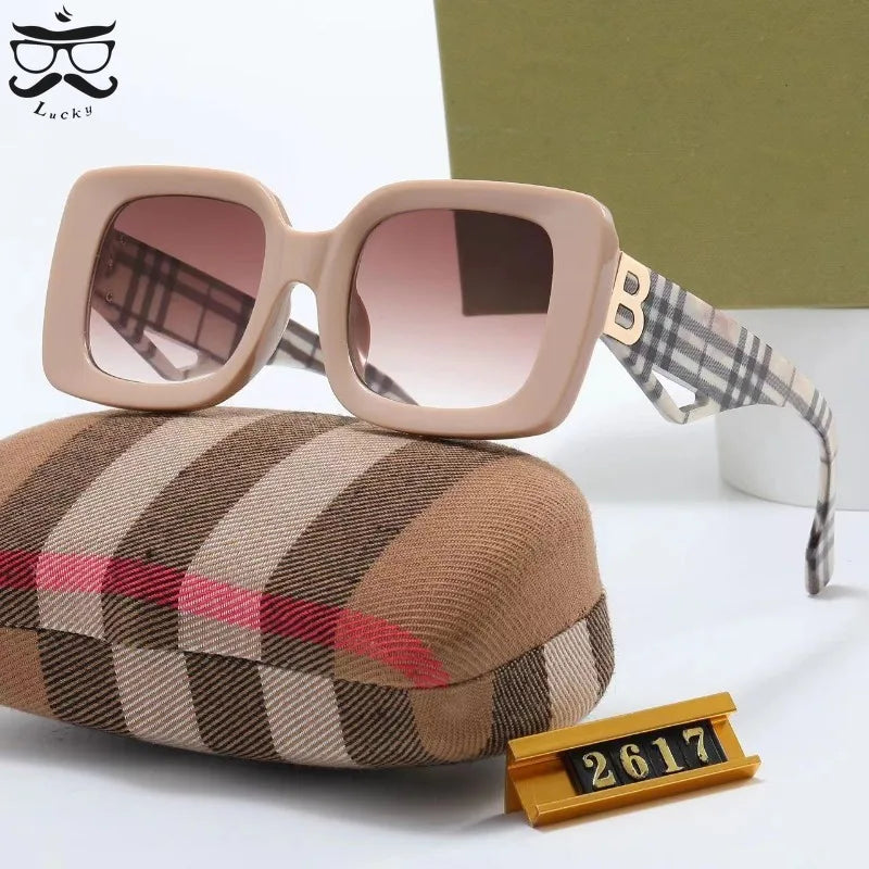 Premium Luxury Retro Large Frame Sunglasses for Stylish Women