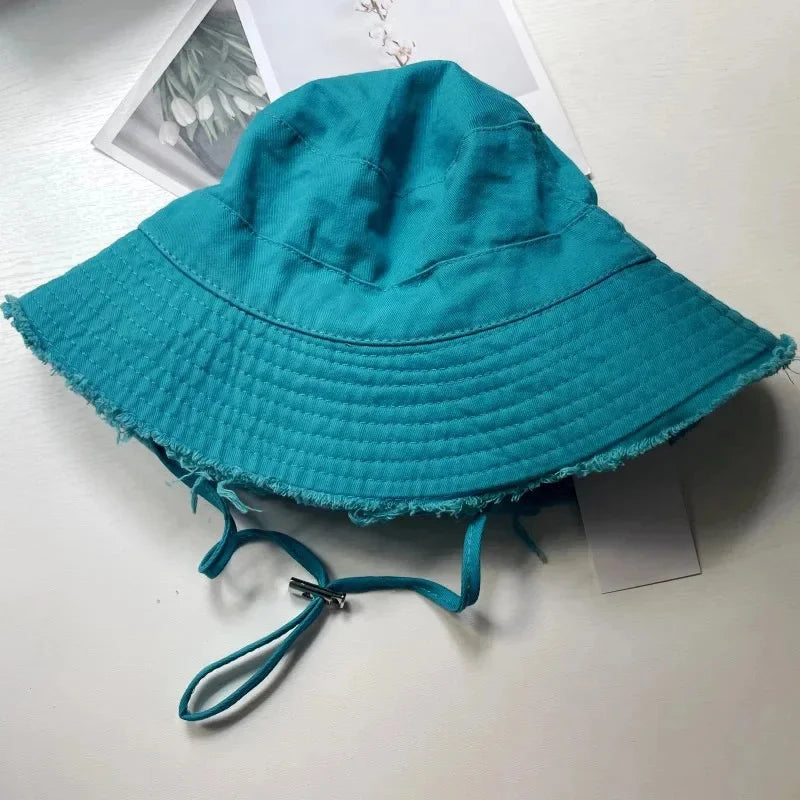 Premium Stylish Luxury Bucket Beach Hat for Summer Fashion