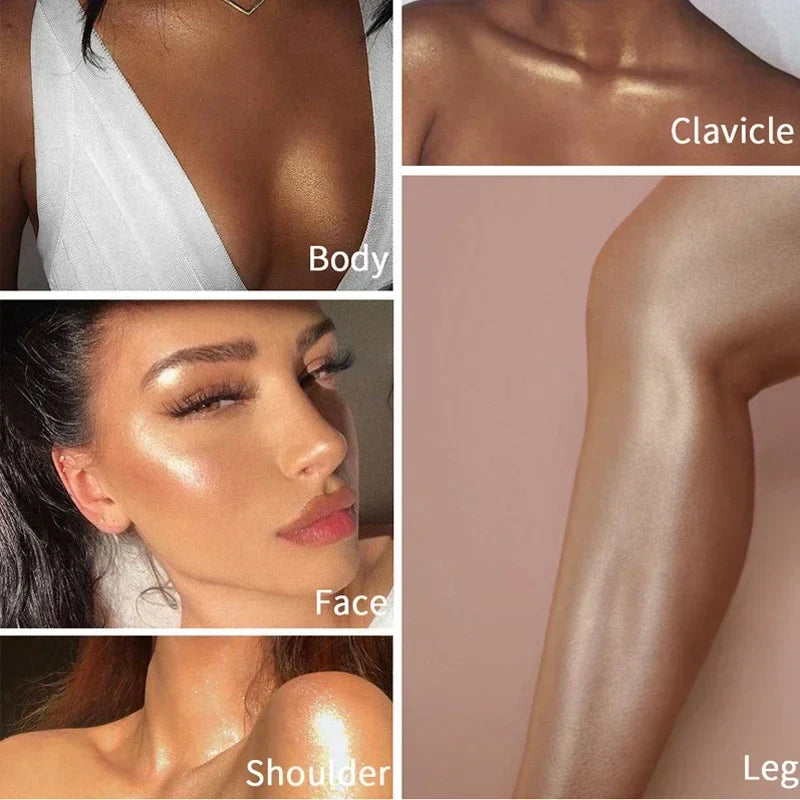 Premium Liquid Highlighter Body Shimmer for Radiant Skin Shine