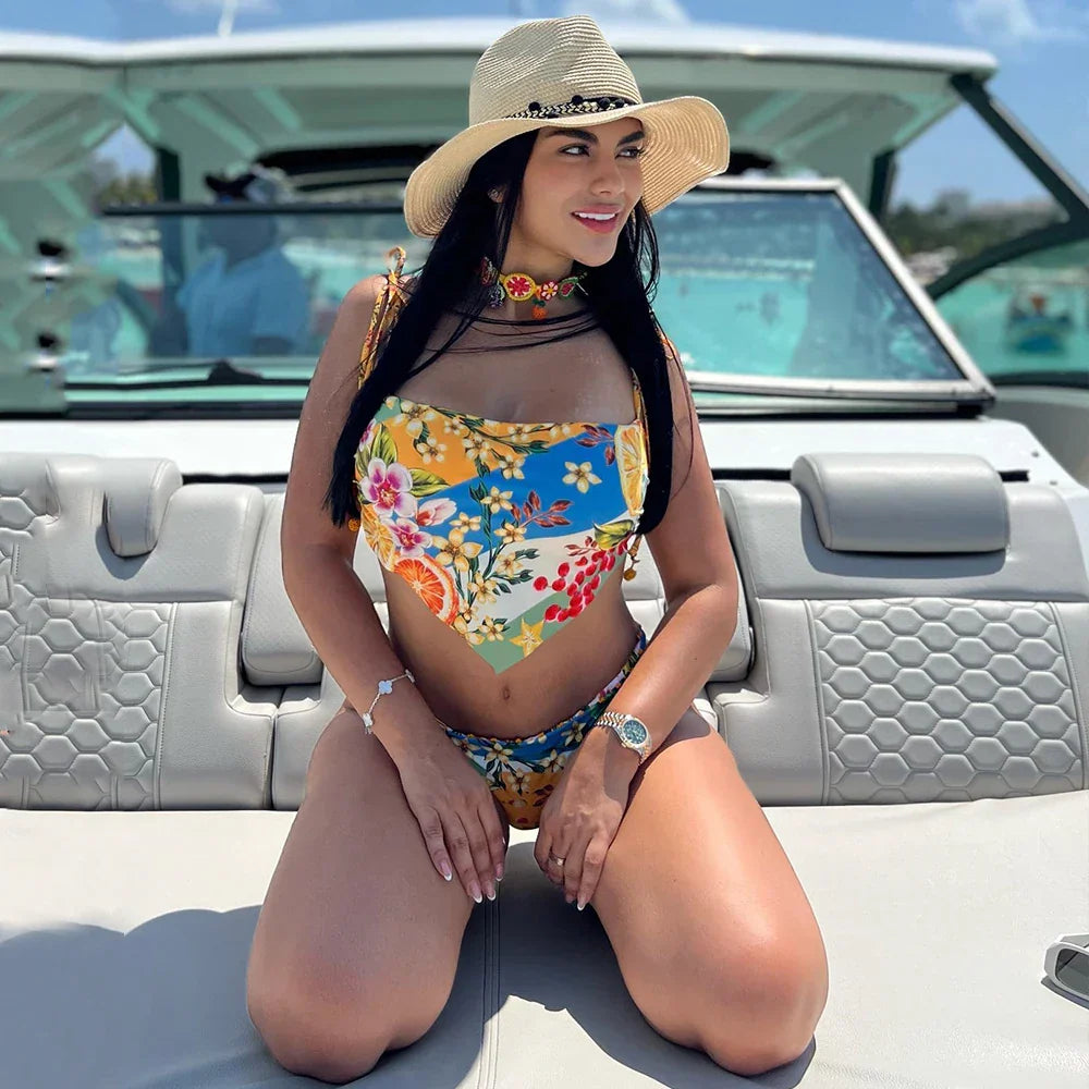 Premium Gemma Two Piece Swimsuit for Stylish Beach Looks