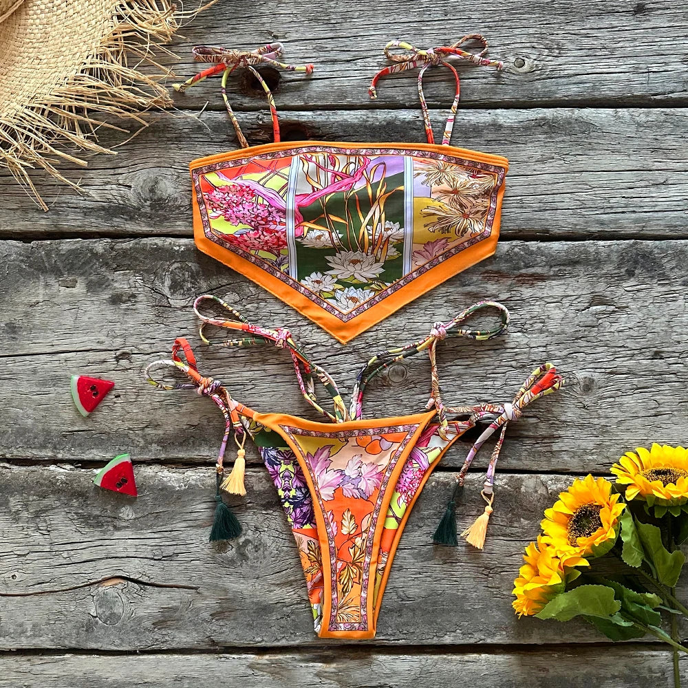 Premium Gemma Two Piece Swimsuit for Stylish Beach Looks