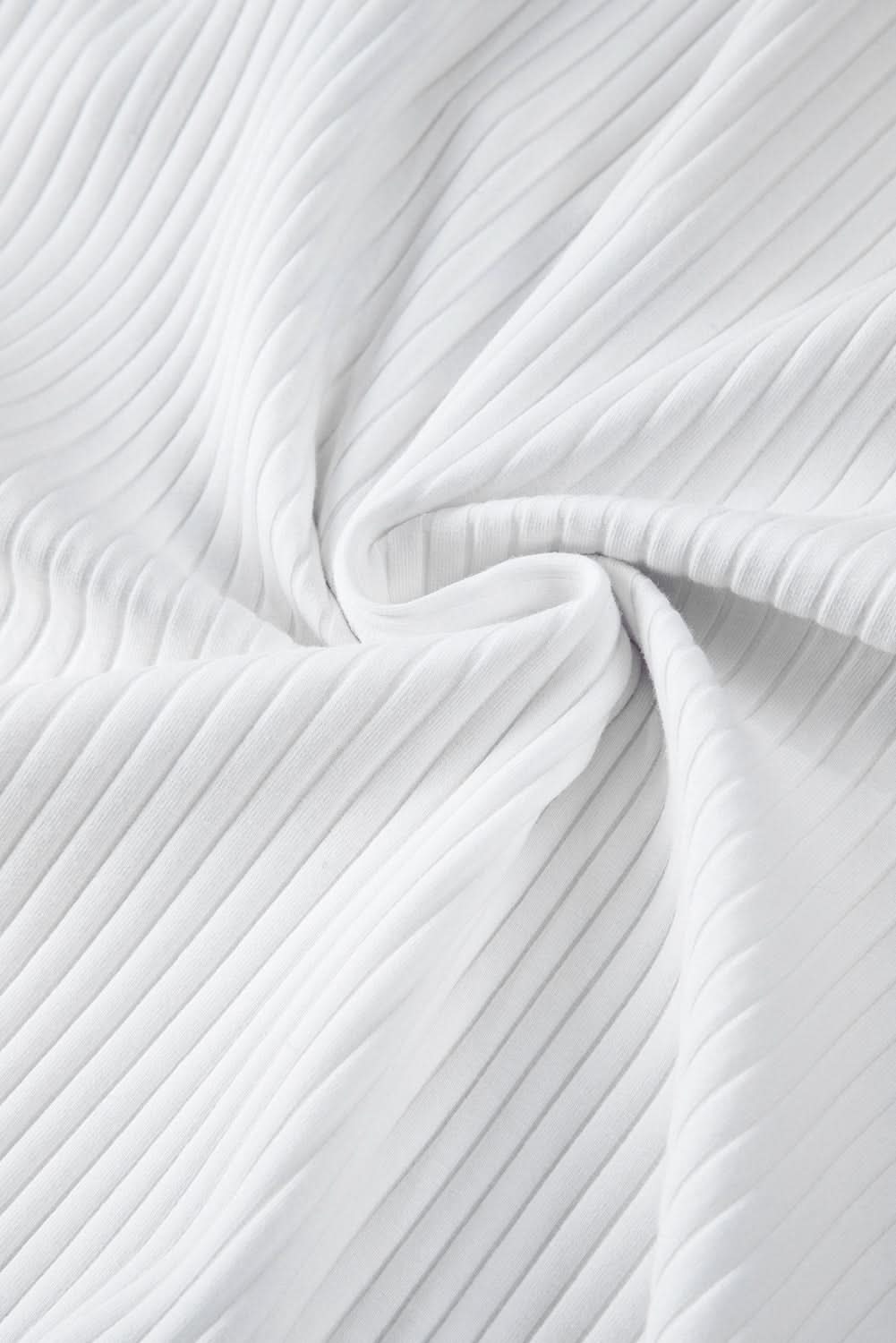 Stylish white batwing tee plus size