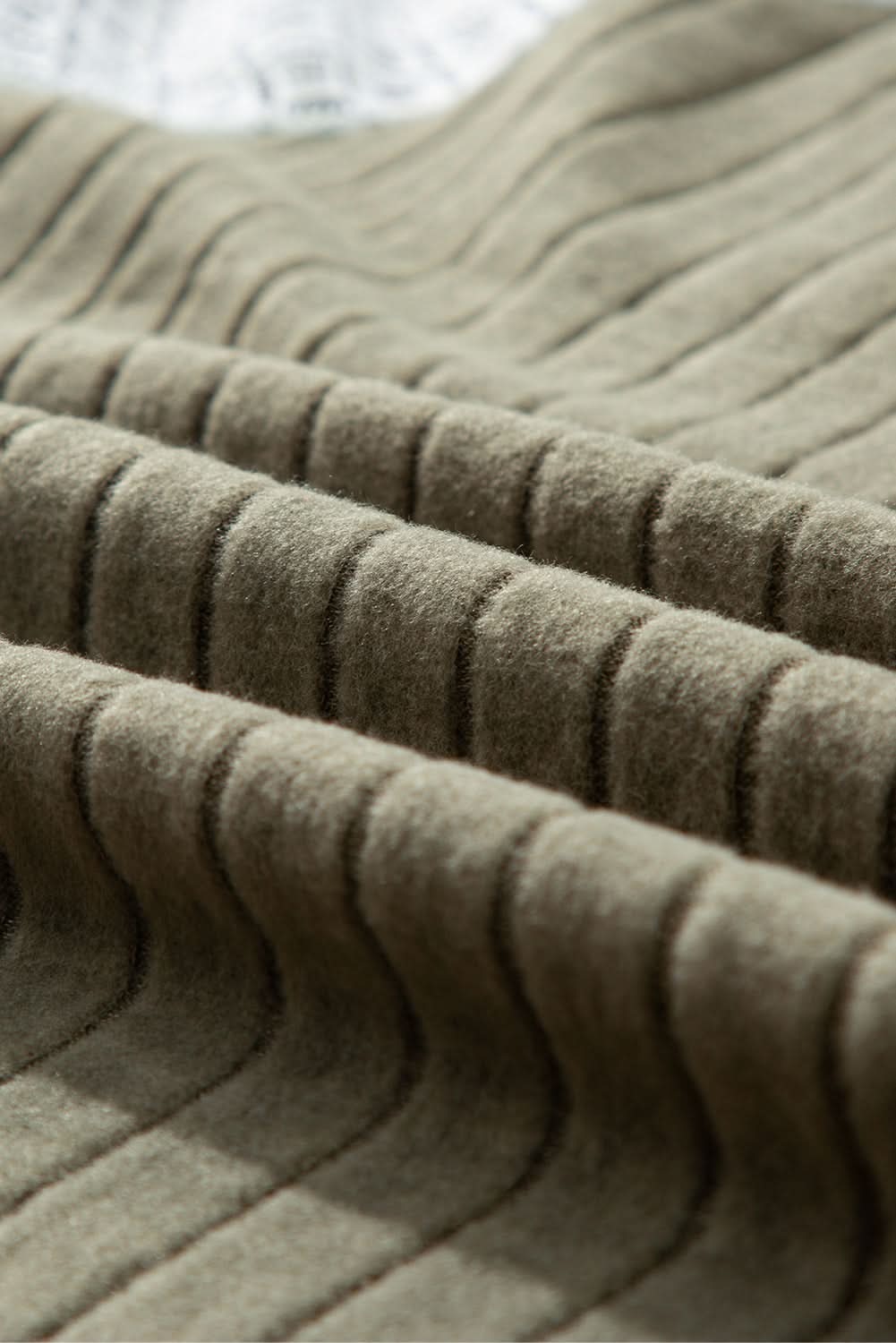 Vineyard green plus size floral blouse