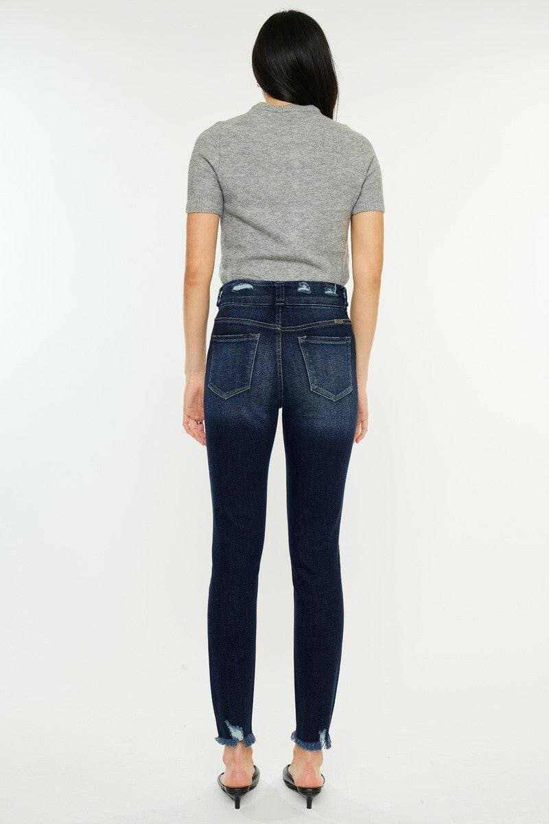Vintage charm high waist jeans by Kancan