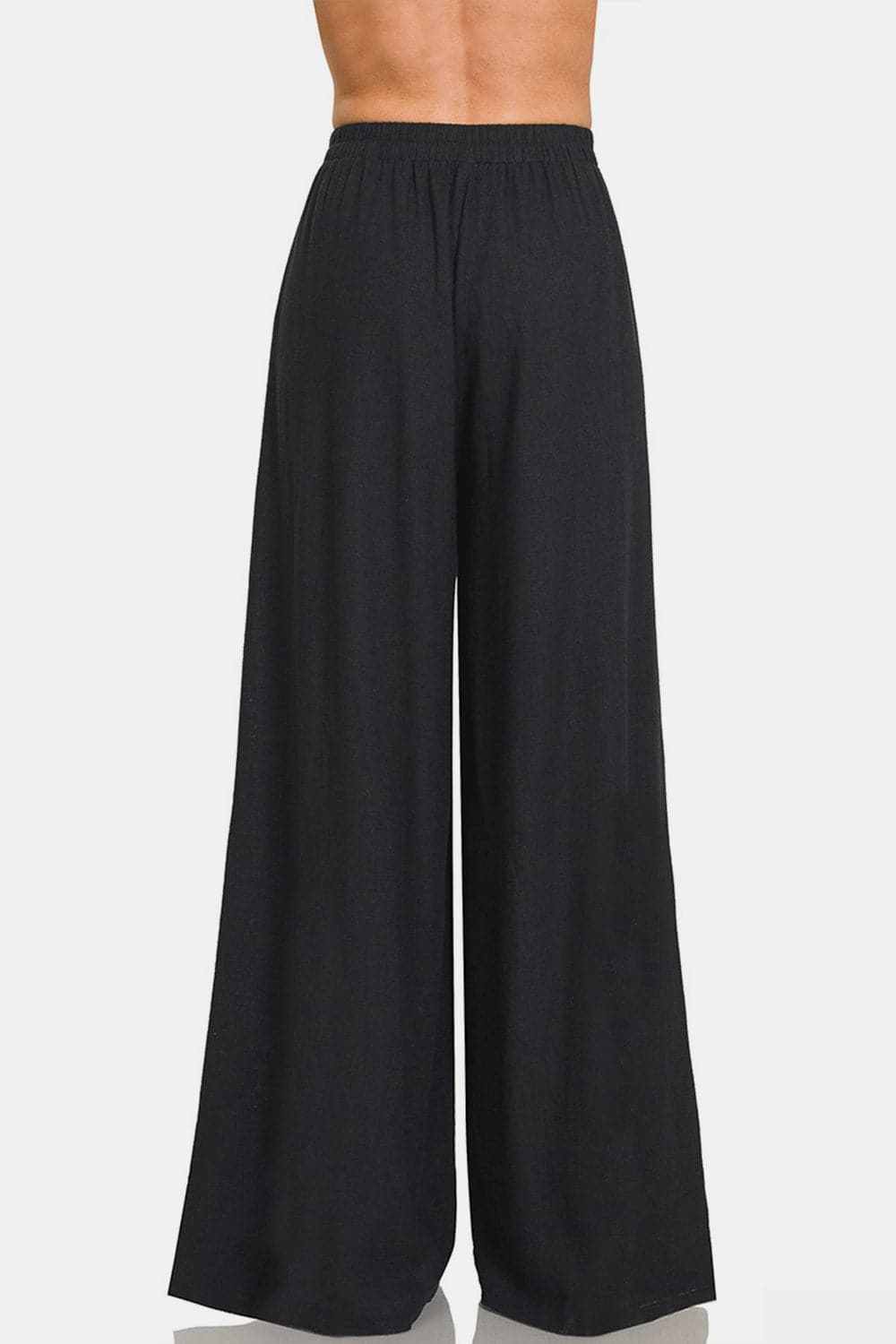 Zenana chic wide-leg linen pants