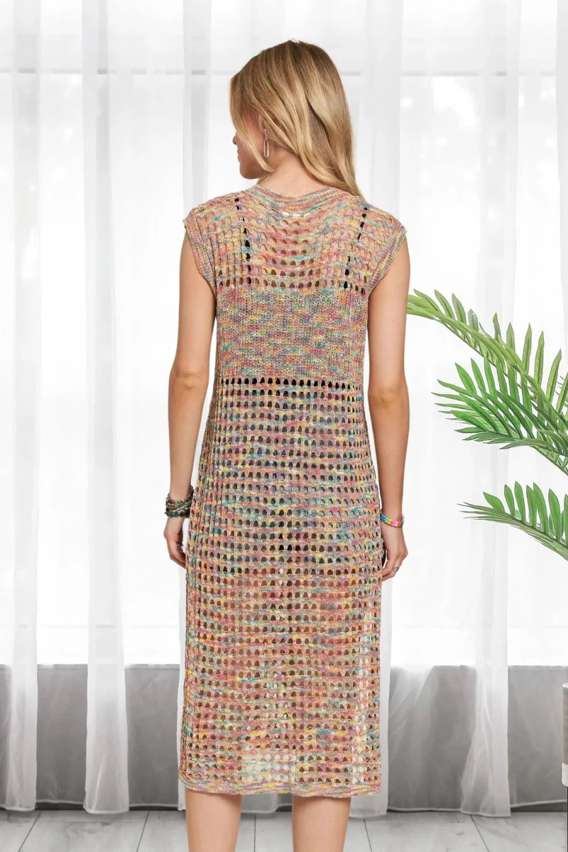 Trendsi ADORA Crochet Tunic Top - Multi Color, Women's Apparel, Shirts & Tops