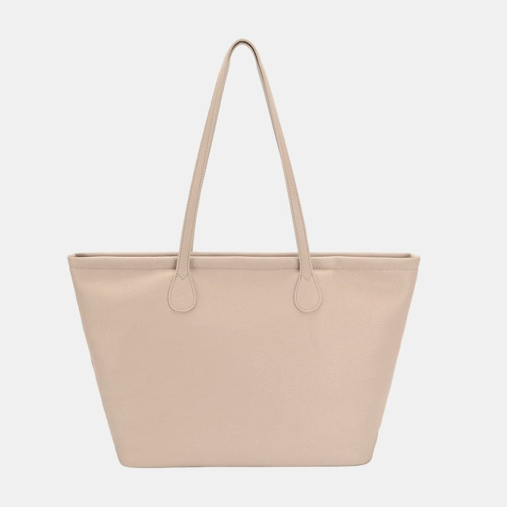 David Jones leather tote bag - stylish & spacious