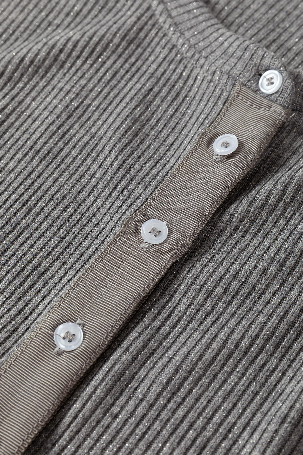 Premium Sleet Ribbed Knit Button Down Slim Cardigan