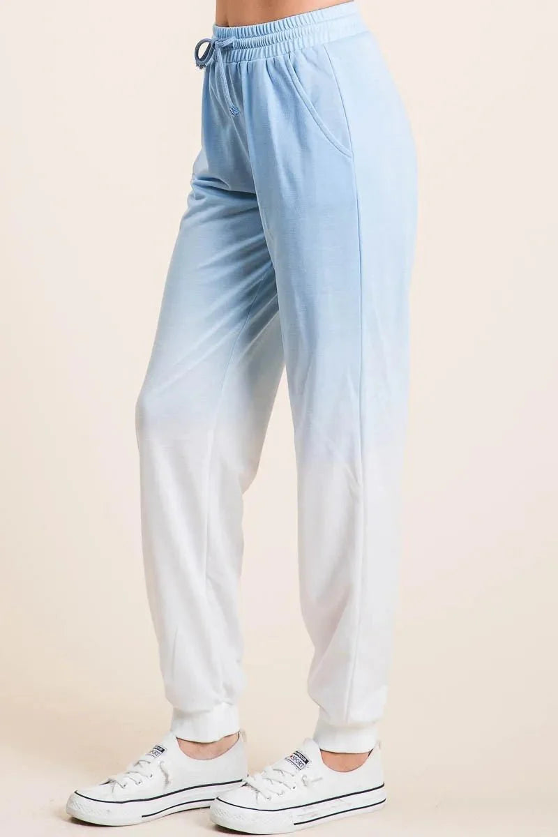BiBi Deep Dye Knit Pants for Comfortable All-Day Wear