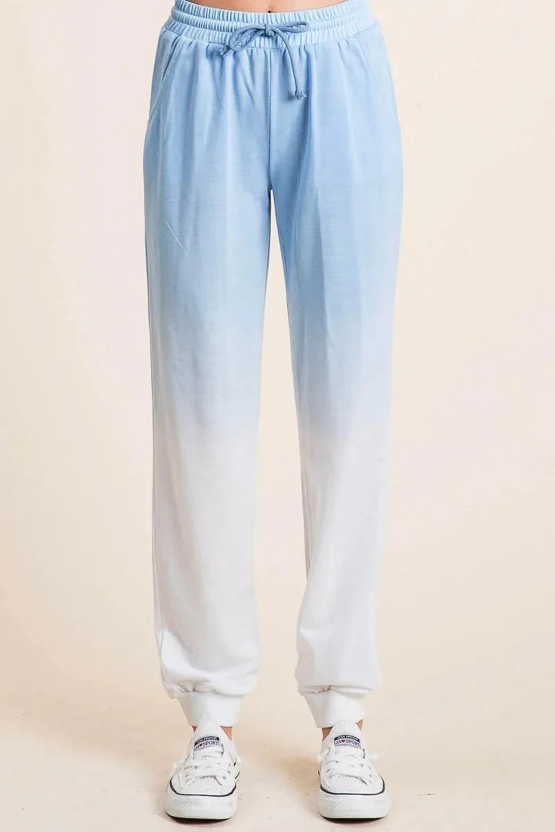 BiBi Deep Dye Knit Pants for Comfortable All-Day Wear
