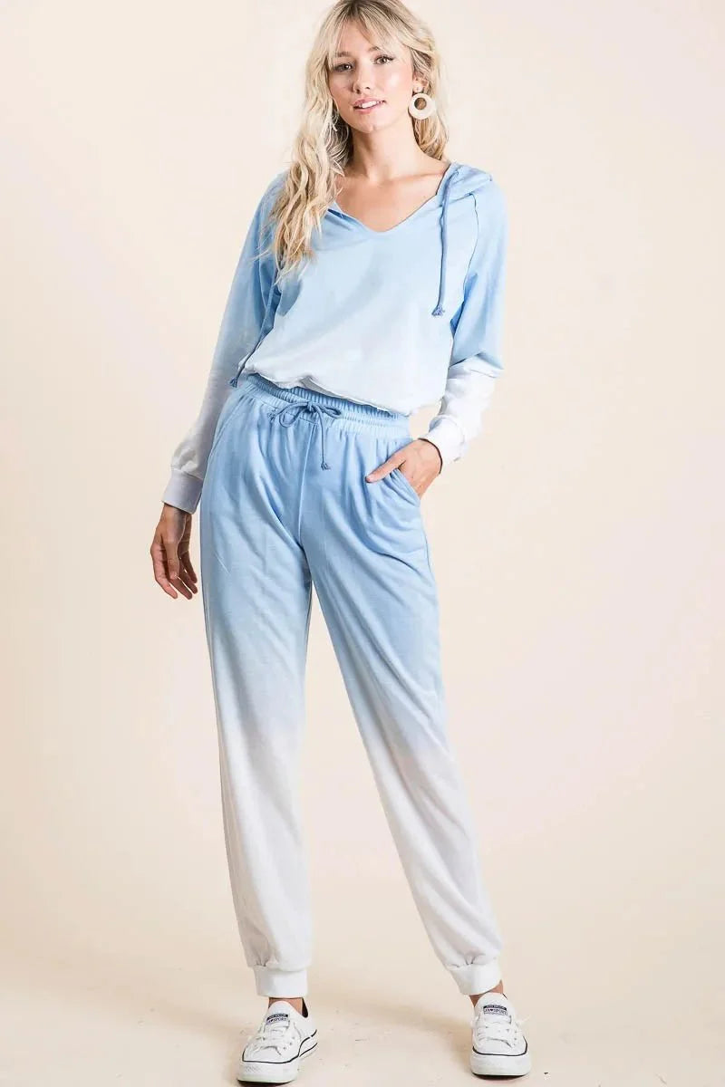 BiBi Deep Dye Knit Pants for Comfortable All-Day Wear