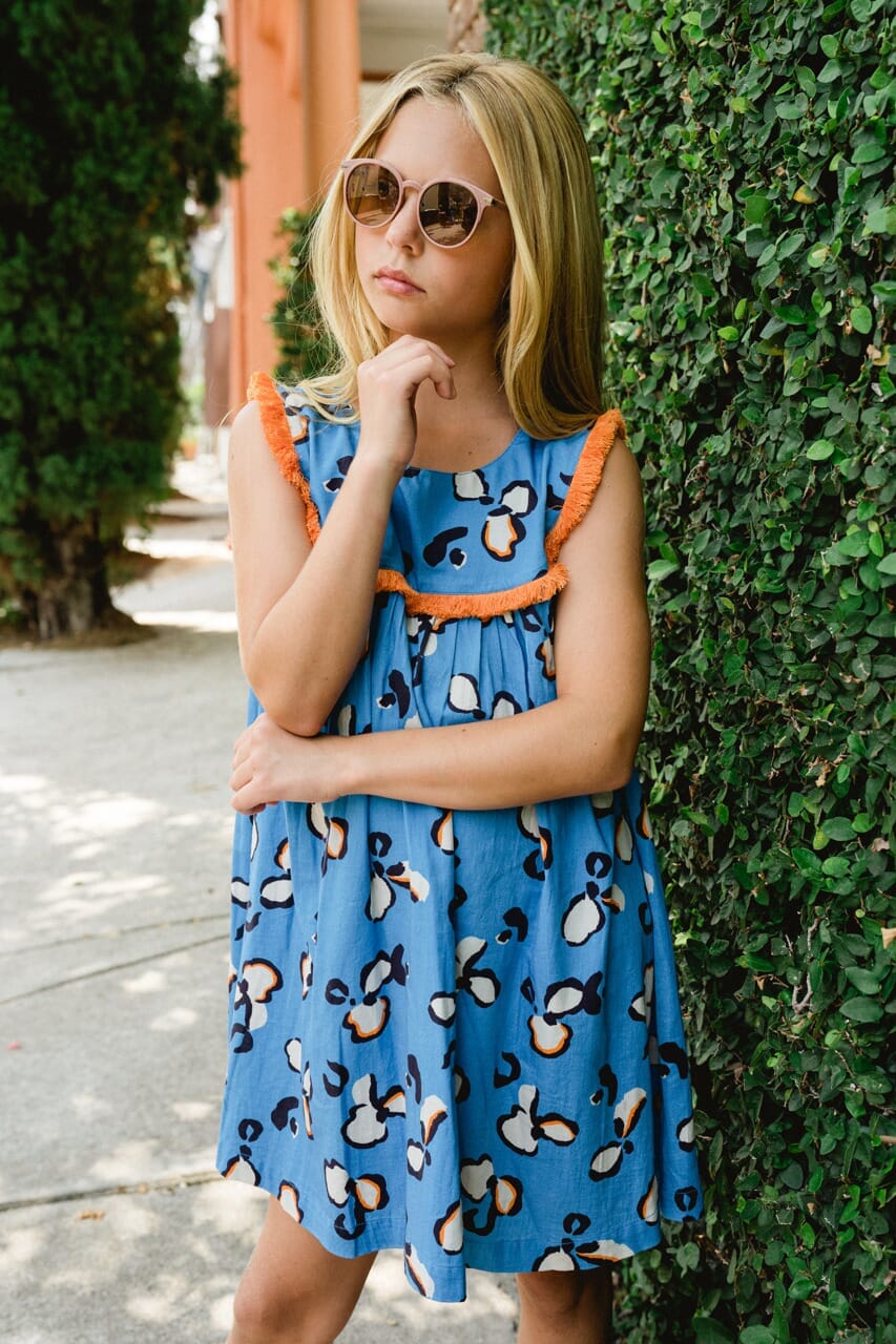 Girls Ivy Fringe Dress