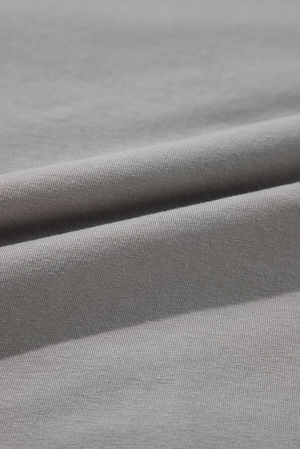 Chic grey floral star top - plus sizes