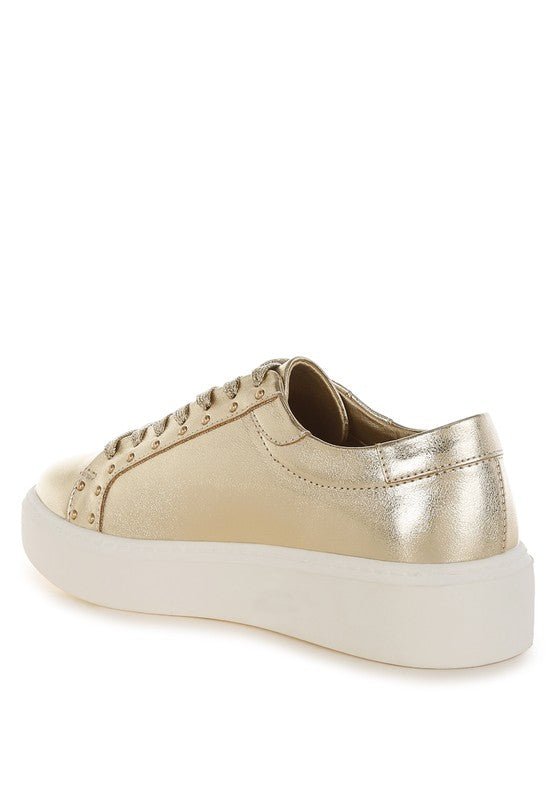 Rag Company Cincinnati Metallic Pleather Chunky Sneakers - Comfortable, Durable Footwear
