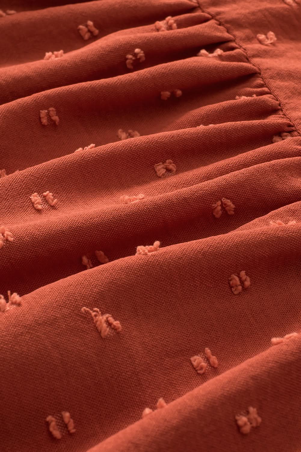 Gold Flame Plus Size Wrap Blouse