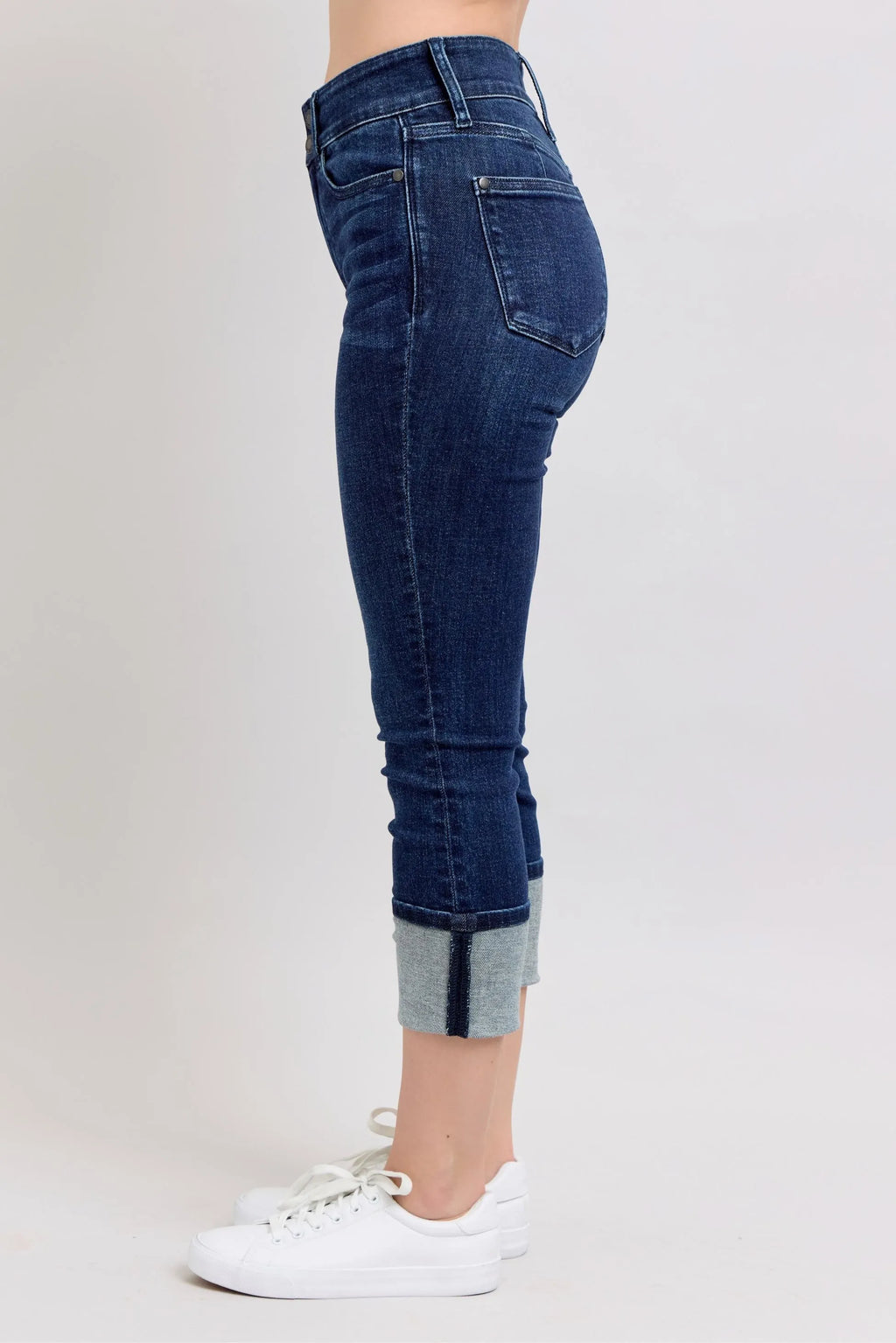 Judy Blue High Waist Double Waist Band Skinny Jeans