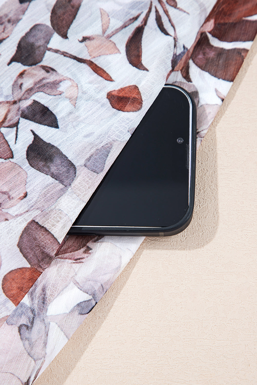 White Floral Print Sweetheart Neck Long Sleeve Mini Dress