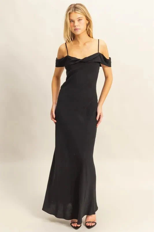 HYFVE Flattering Fit Cami Maxi Dress for Elegant Style