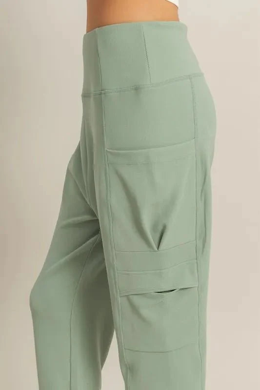 HYFVE High-Waist Pocket Detail Comfy Sweatpants for Women