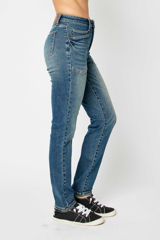 Premium Judy Blue Full Size High Waist Skinny Jeans for Women