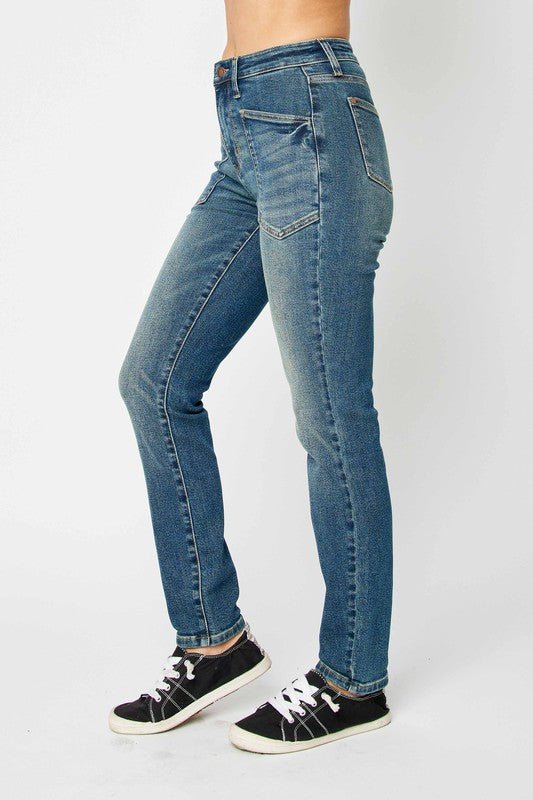 Premium Judy Blue Full Size High Waist Skinny Jeans for Women