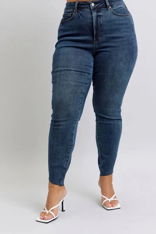 Judy Blue Full Size High Waist Tummy Control Skinny Jeans
