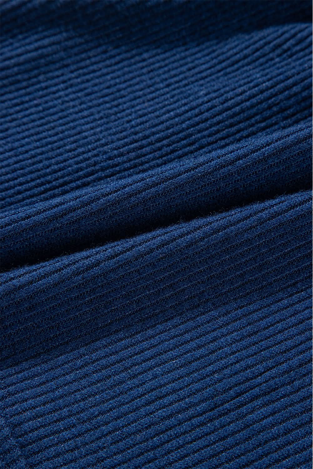 Navy blue cropped hoodie set