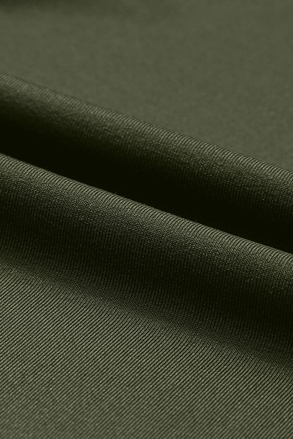 Moss green joggers with pockets