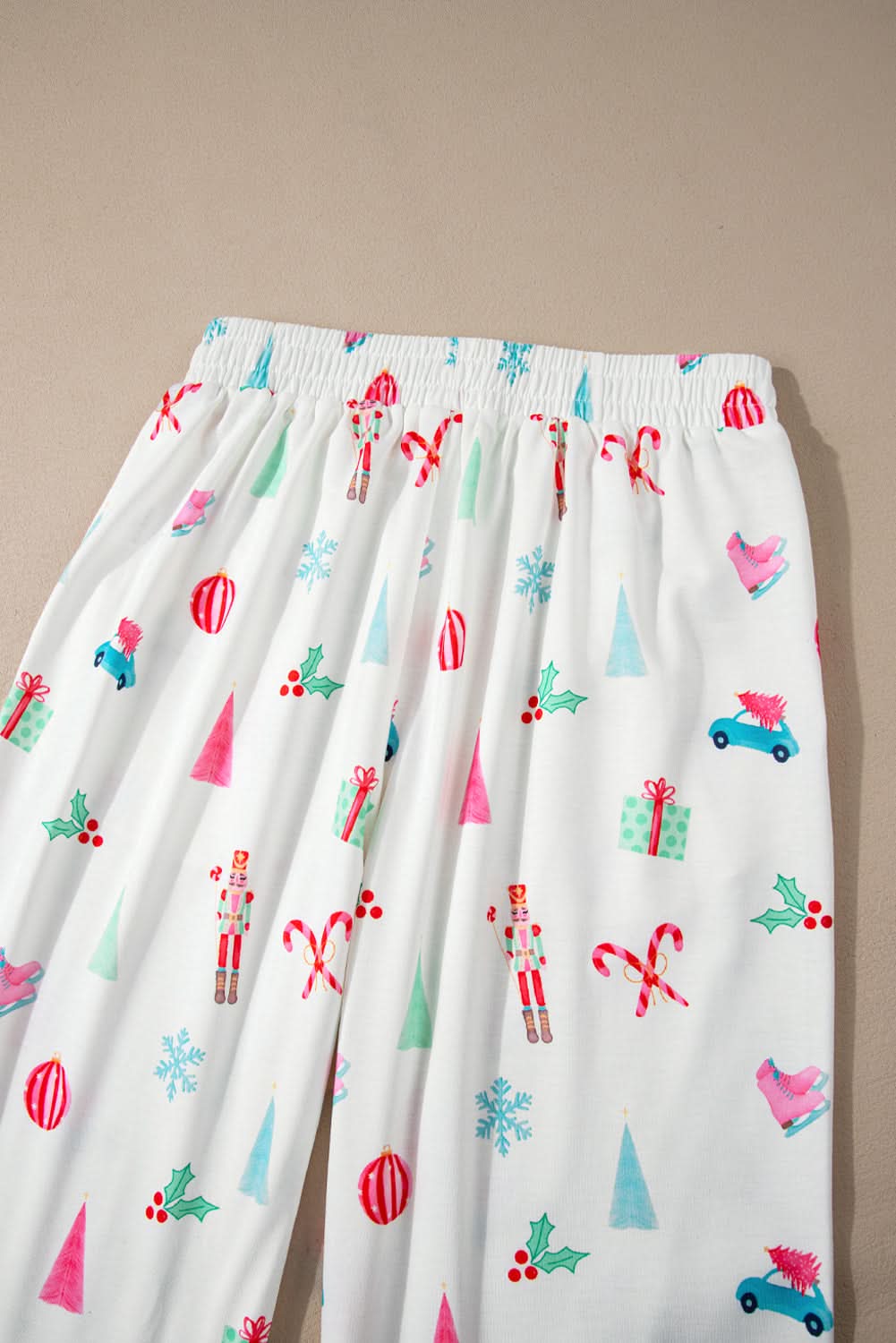 Festive White Christmas Pjs Set