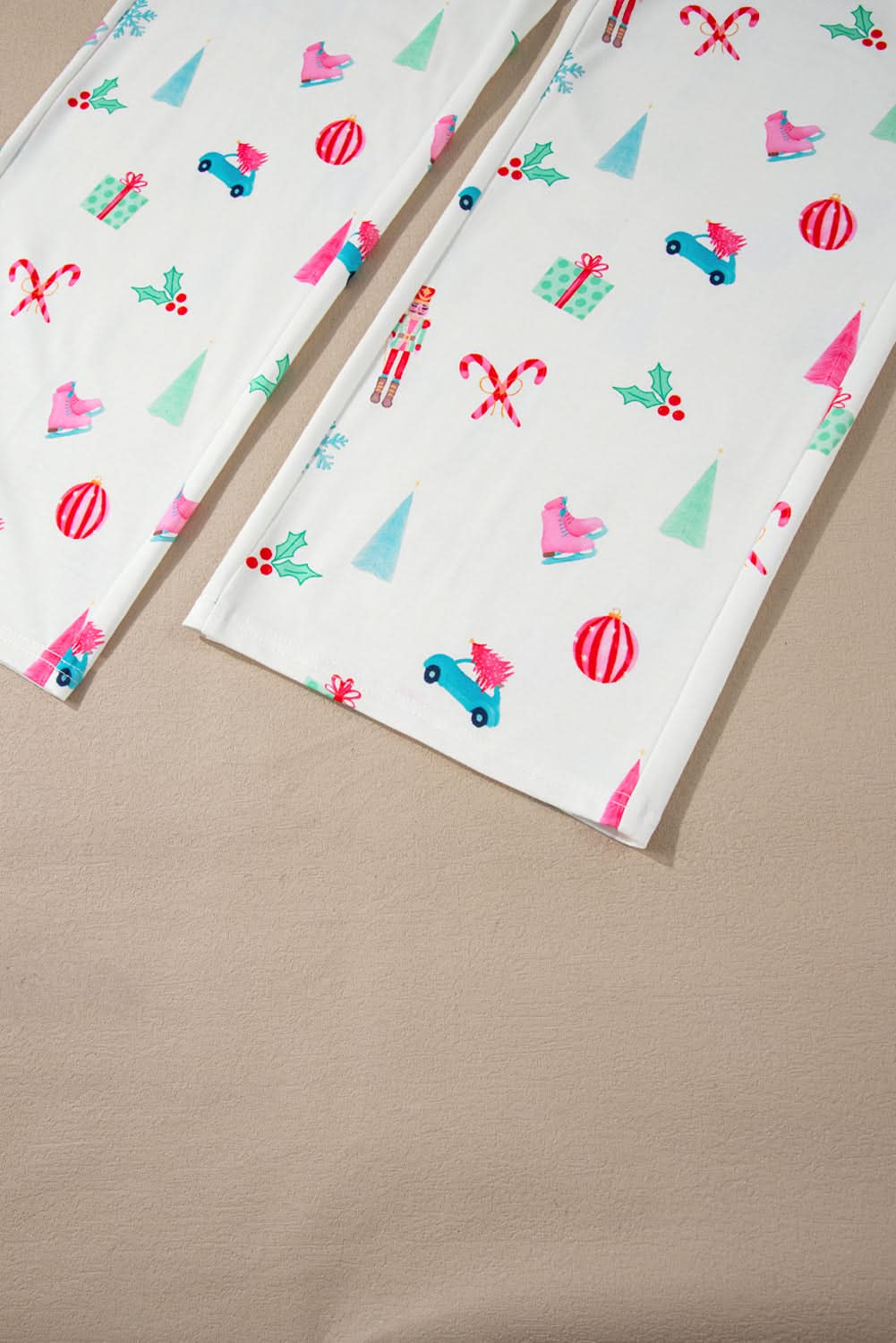 Festive White Christmas Pjs Set