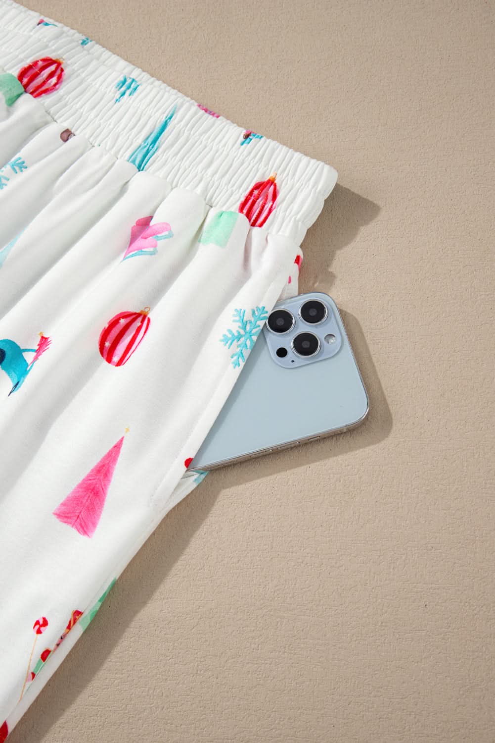 Festive White Christmas Pjs Set