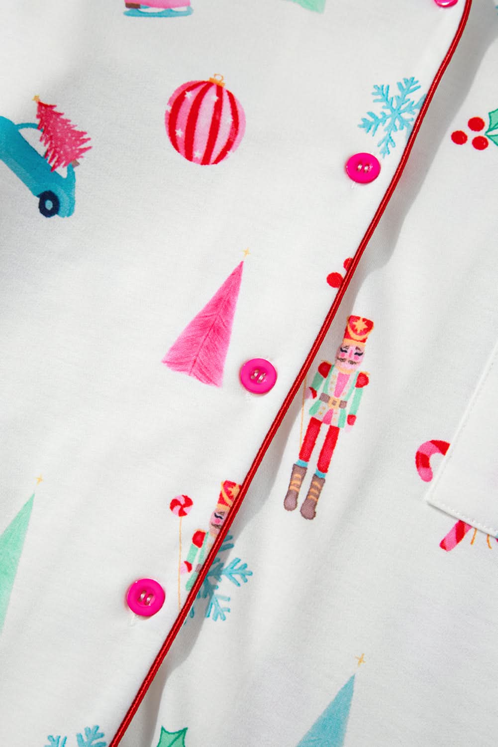 Festive White Christmas Pjs Set