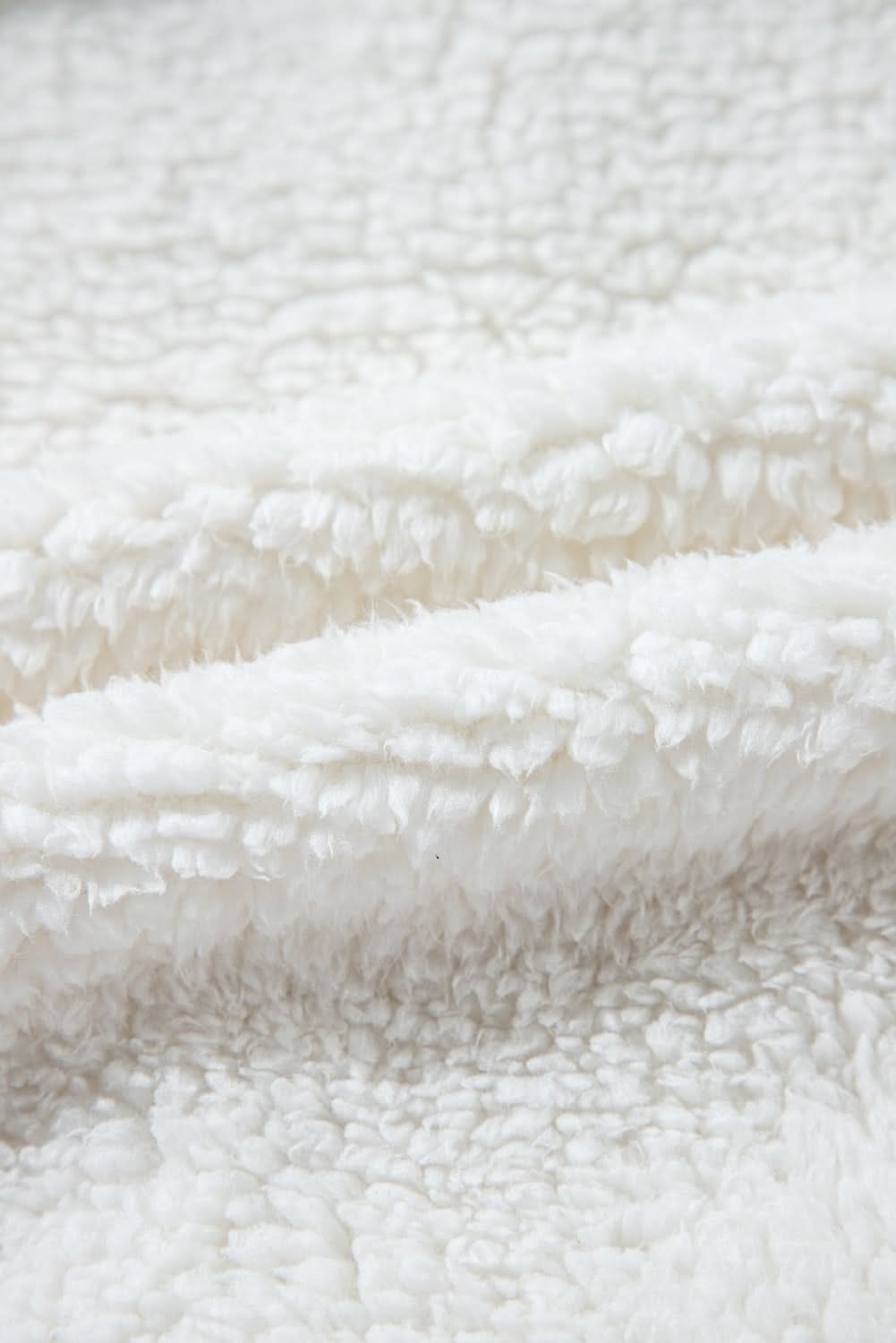 Love Salve Beige Faux Fur Lapel Jacket - Outerwear/Jackets