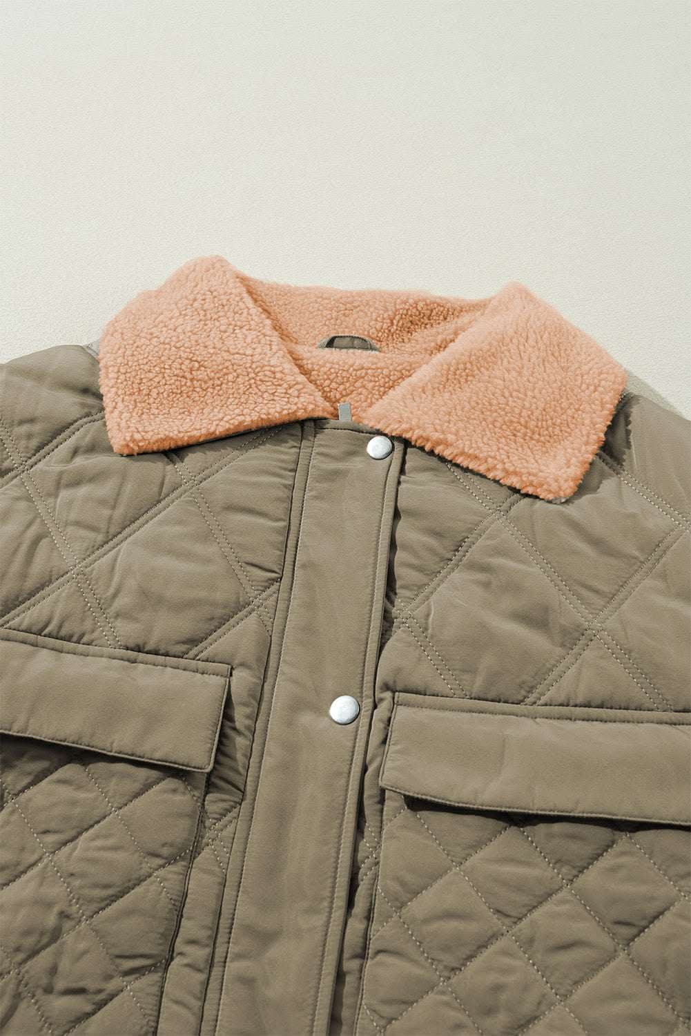 Cozy jungle green puffer jacket
