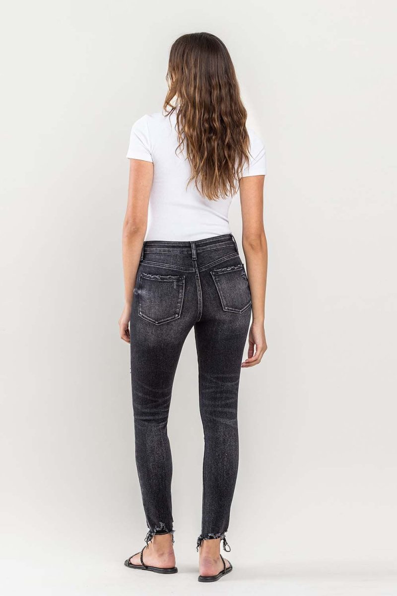 Premium Lovervet Raw Hem Cropped Skinny Jeans for Stylish Outfits
