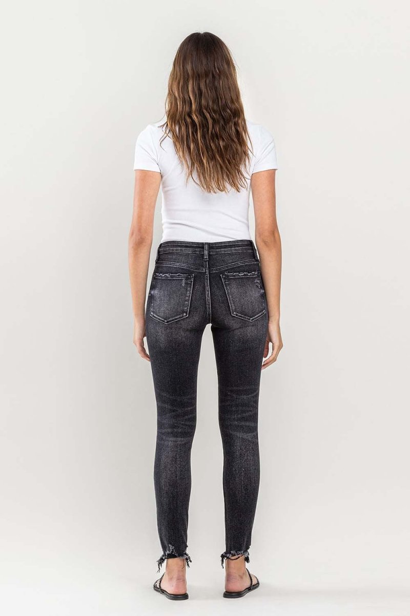 Premium Lovervet Raw Hem Cropped Skinny Jeans for Stylish Outfits