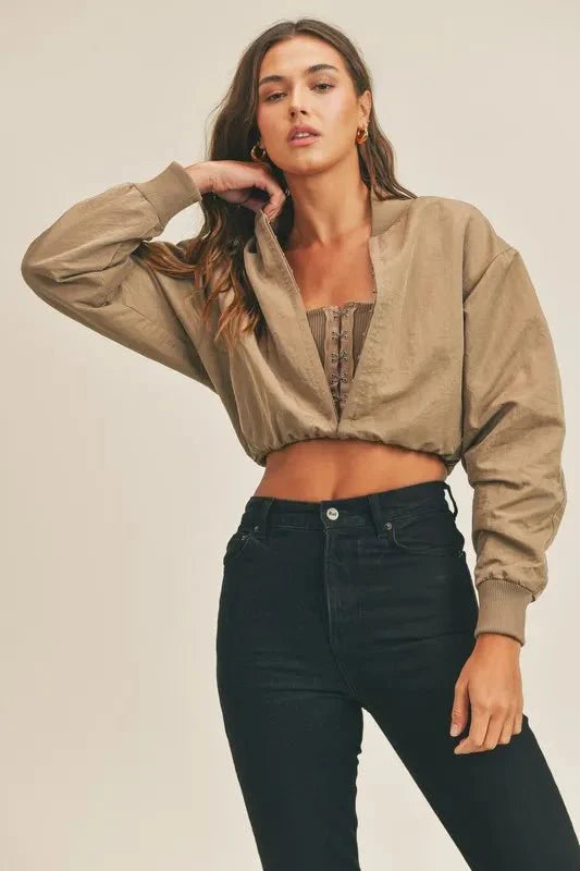 MABLE Long Sleeve Two Way Jacket