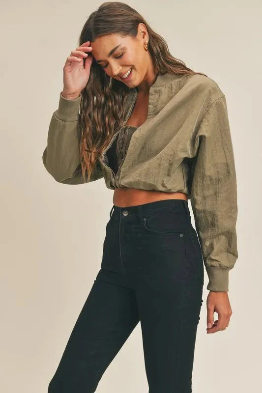 MABLE Long Sleeve Two Way Jacket