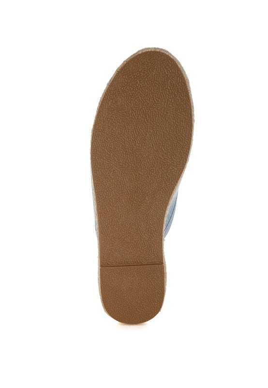 Rag Company Midori Denim Slip-On Mules - Casual Summer Style Footwear